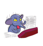 Tongdee - Funny and Lovely Elephant（個別スタンプ：6）