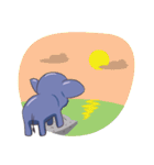 Tongdee - Funny and Lovely Elephant（個別スタンプ：9）