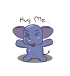 Tongdee - Funny and Lovely Elephant（個別スタンプ：22）