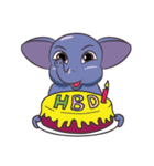 Tongdee - Funny and Lovely Elephant（個別スタンプ：29）