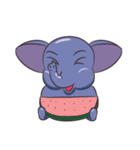 Tongdee - Funny and Lovely Elephant（個別スタンプ：40）