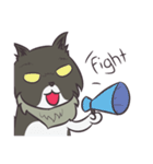 Browny Cat - Funny and Lucky Cat（個別スタンプ：12）