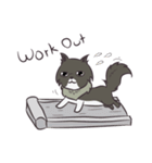 Browny Cat - Funny and Lucky Cat（個別スタンプ：15）