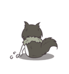 Browny Cat - Funny and Lucky Cat（個別スタンプ：18）