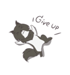 Browny Cat - Funny and Lucky Cat（個別スタンプ：38）