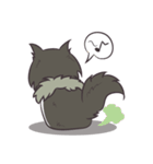 Browny Cat - Funny and Lucky Cat（個別スタンプ：40）