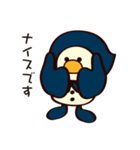 ずきんなペンギン（個別スタンプ：5）