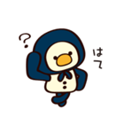 ずきんなペンギン（個別スタンプ：10）