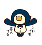 ずきんなペンギン（個別スタンプ：13）