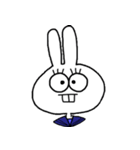 ギョロ目うさぎ（個別スタンプ：3）