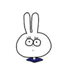ギョロ目うさぎ（個別スタンプ：10）