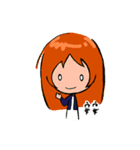 Amber＆Friends（個別スタンプ：14）