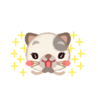 可愛い動物の顔スタンプ（個別スタンプ：6）