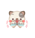 可愛い動物の顔スタンプ（個別スタンプ：9）