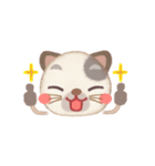 可愛い動物の顔スタンプ（個別スタンプ：12）