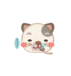 可愛い動物の顔スタンプ（個別スタンプ：33）