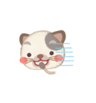 可愛い動物の顔スタンプ（個別スタンプ：36）