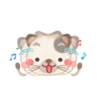 可愛い動物の顔スタンプ（個別スタンプ：37）