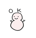 雪雪だるま（個別スタンプ：12）