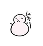 雪雪だるま（個別スタンプ：15）