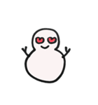 雪雪だるま（個別スタンプ：19）