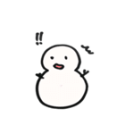 雪雪だるま（個別スタンプ：21）