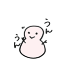 雪雪だるま（個別スタンプ：23）