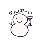雪雪だるま（個別スタンプ：37）