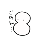 雪雪だるま（個別スタンプ：40）