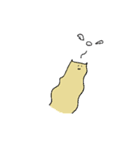 無機質な微笑み（個別スタンプ：22）