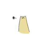 無機質な微笑み（個別スタンプ：38）