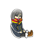 ヴェズとイーヴリン（個別スタンプ：34）