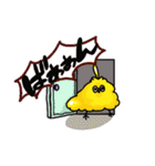 元気すぎたトリ（個別スタンプ：35）