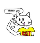 CAT(EAT)（個別スタンプ：5）
