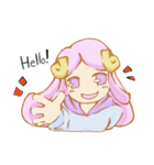 ウルとメェの日常（個別スタンプ：4）