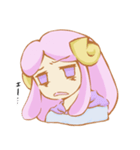 ウルとメェの日常（個別スタンプ：17）