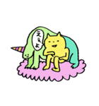 関西出身ねことかいじゅう（個別スタンプ：4）