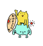関西出身ねことかいじゅう（個別スタンプ：5）