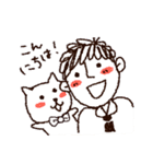 サラリーマンとわんこ（個別スタンプ：3）