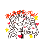 サラリーマンとわんこ（個別スタンプ：38）
