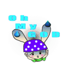 Yukkinoko of rabbit mushroom（個別スタンプ：9）