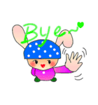 Yukkinoko of rabbit mushroom（個別スタンプ：26）