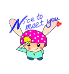 Yukkinoko of rabbit mushroom（個別スタンプ：33）