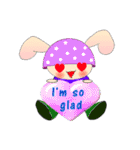 Yukkinoko of rabbit mushroom（個別スタンプ：36）