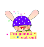 Yukkinoko of rabbit mushroom（個別スタンプ：38）