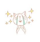 博多弁までは使わない福岡在住の白ネコ（個別スタンプ：36）