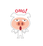 Grumpy Pig（個別スタンプ：35）