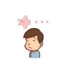 昭和マンガ少年（個別スタンプ：5）