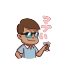 昭和マンガ少年（個別スタンプ：10）