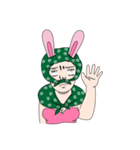 baldness rabbit（個別スタンプ：1）